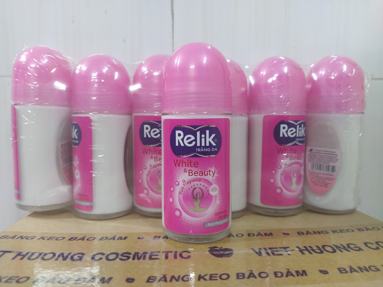 [HCM]Combo 2 chai lăn Lớn khử mùi Relik Hồng 50ml (tổng 100ml)