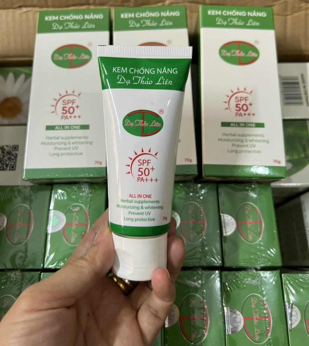 Kem Chống Nắng Dạ Thảo Liên chỉ số SPF 50+