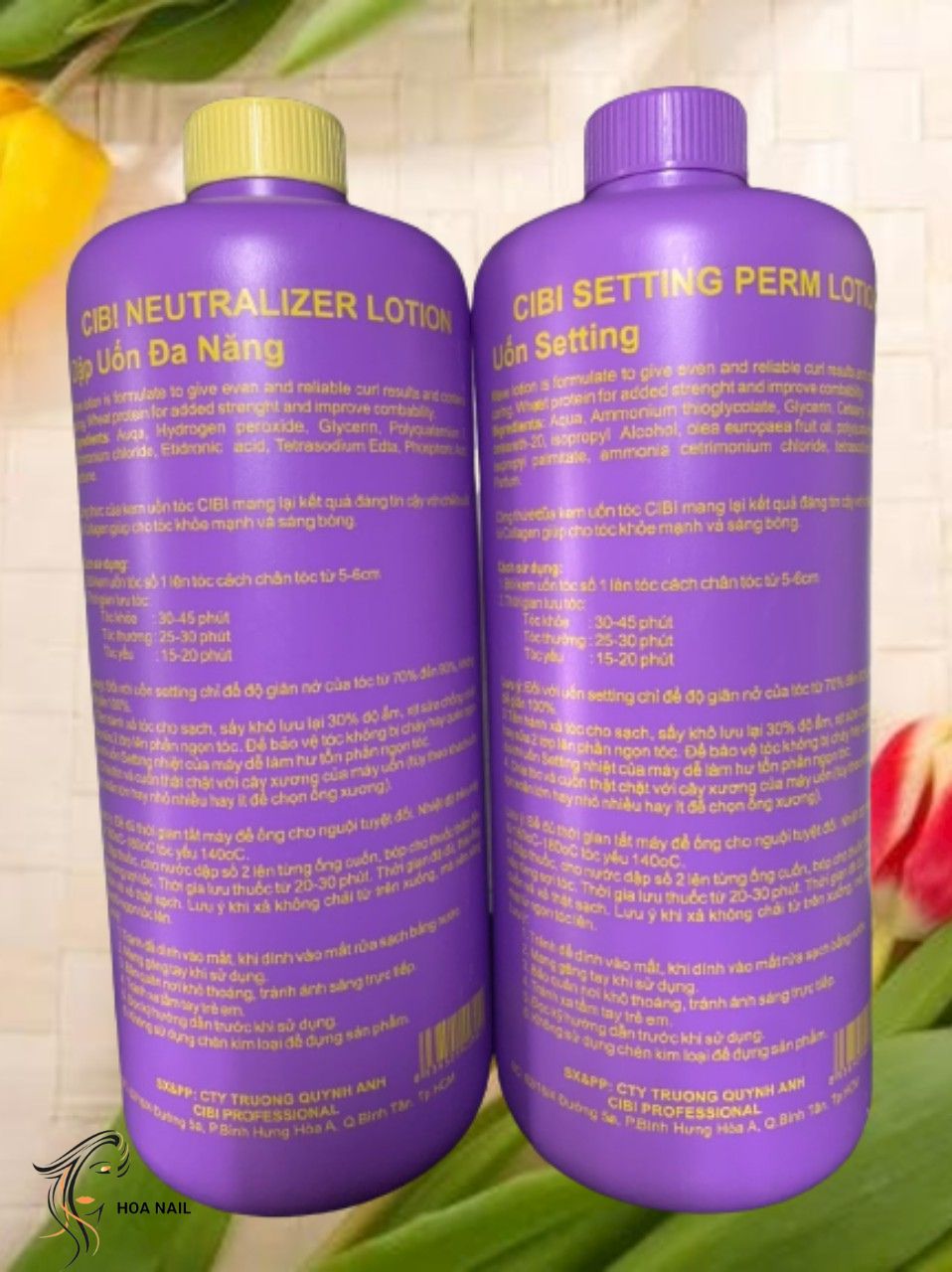[HCM]Thuốc uốn tóc setting Cibi collagen 1000ml