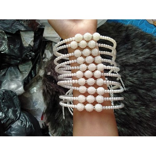02 Cái Cài tóc (bờm), ngọc trai siêu xinh Hàn Quốc