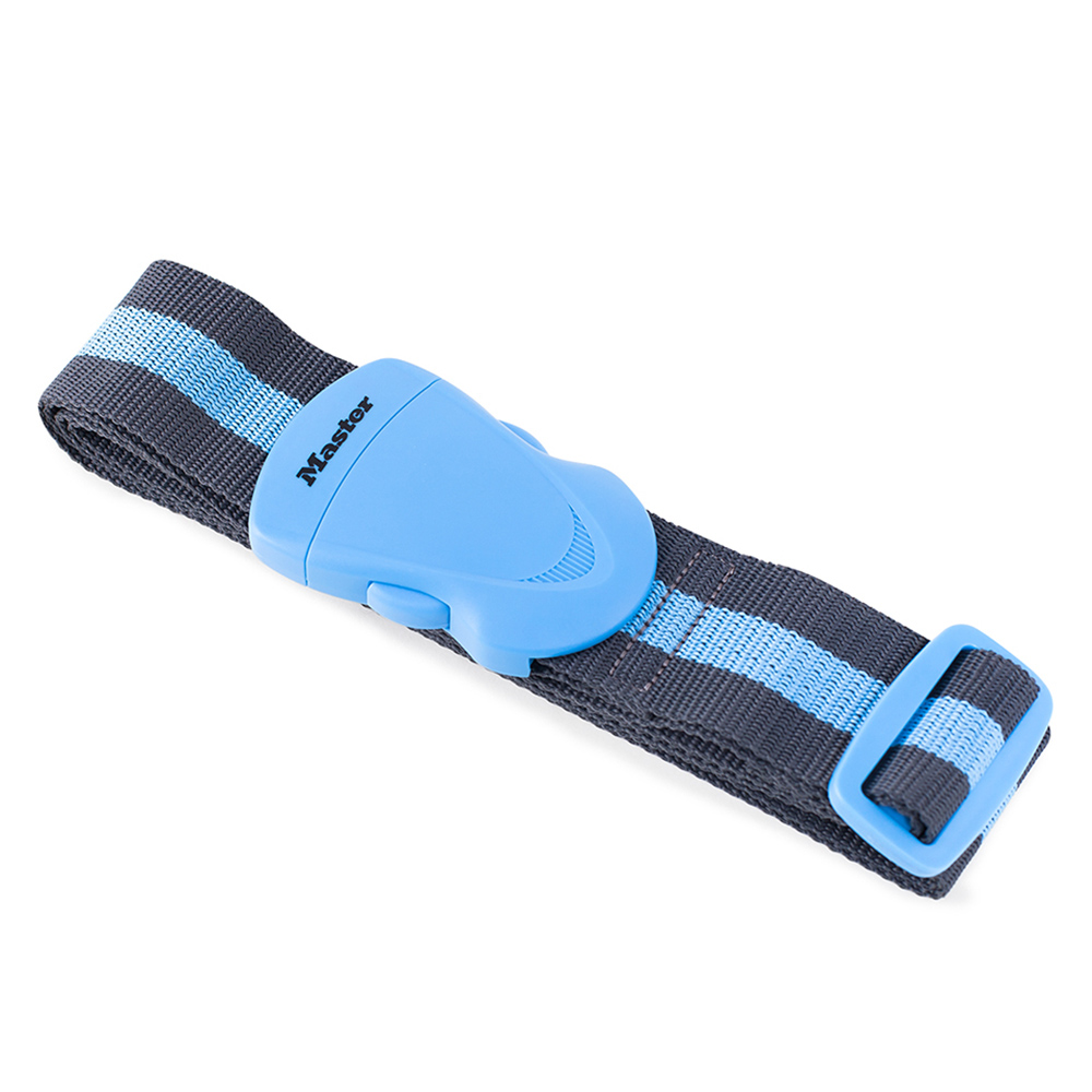 Dây đai Master Lock 4700 EURDBLU dây ràng vali dài 2m x 50mm - MITISHOP