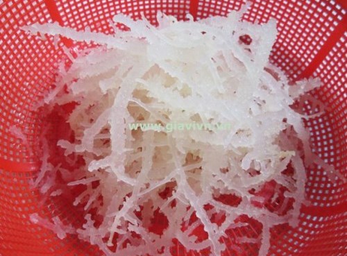 Rau Câu Rong Biển Trắng 1kg