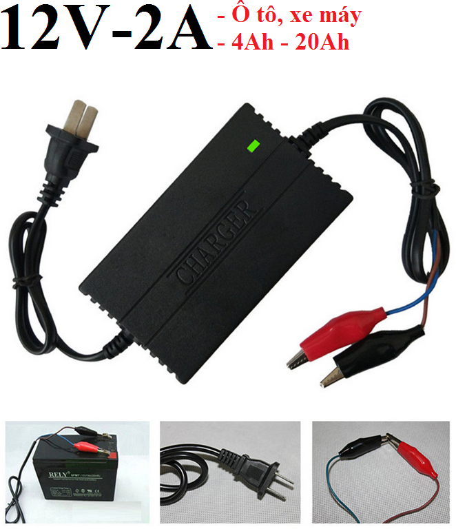 bộ sạc bình acquy 12v - Sac 12V-RẺ