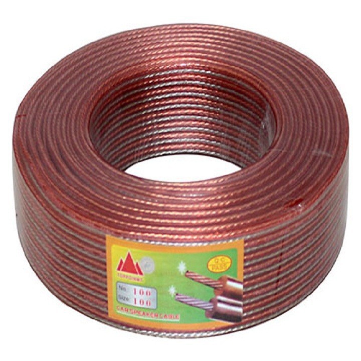 Dây loa núi đủ size - cuộn 100m