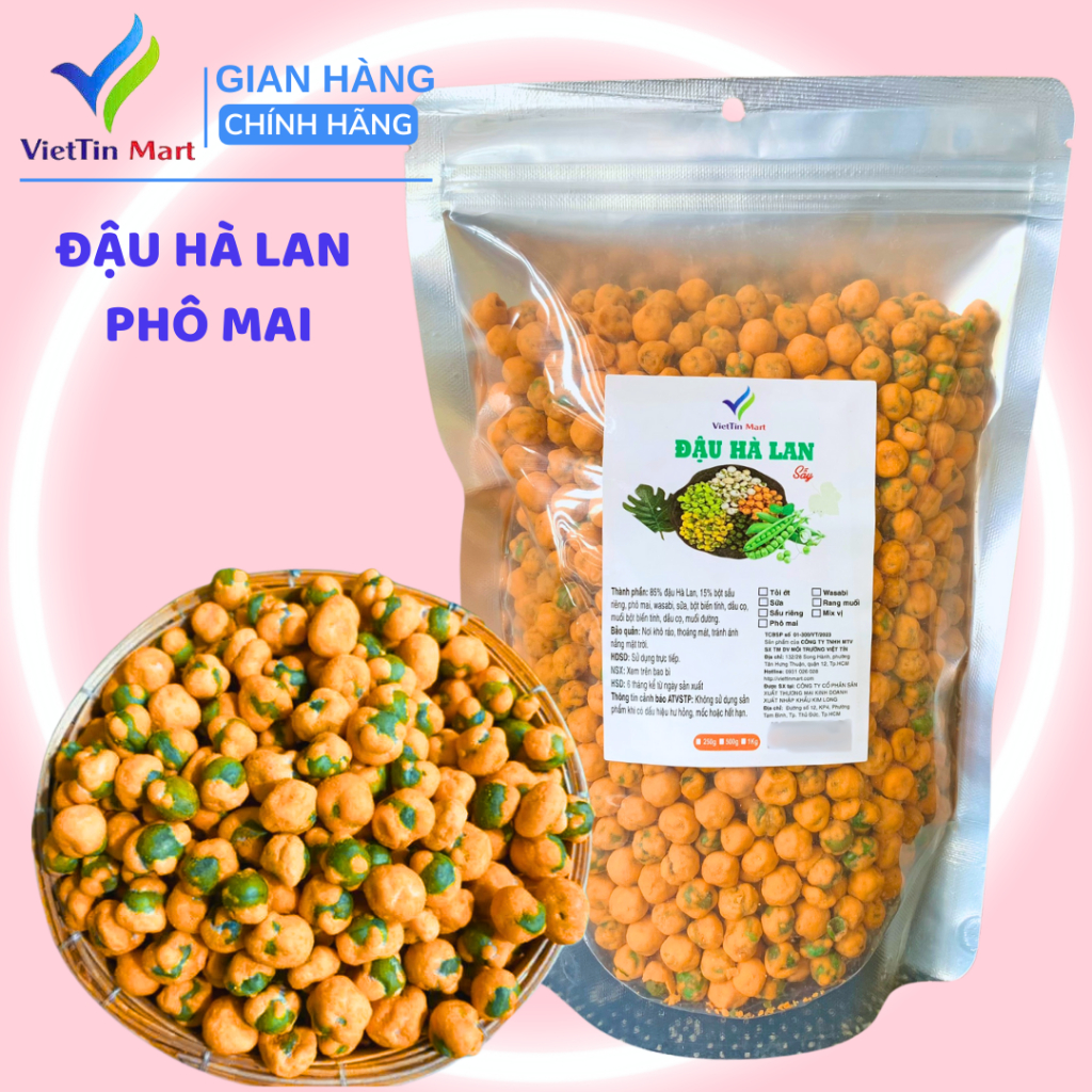 Đậu Hà Lan Phomai 500g Viettinmart