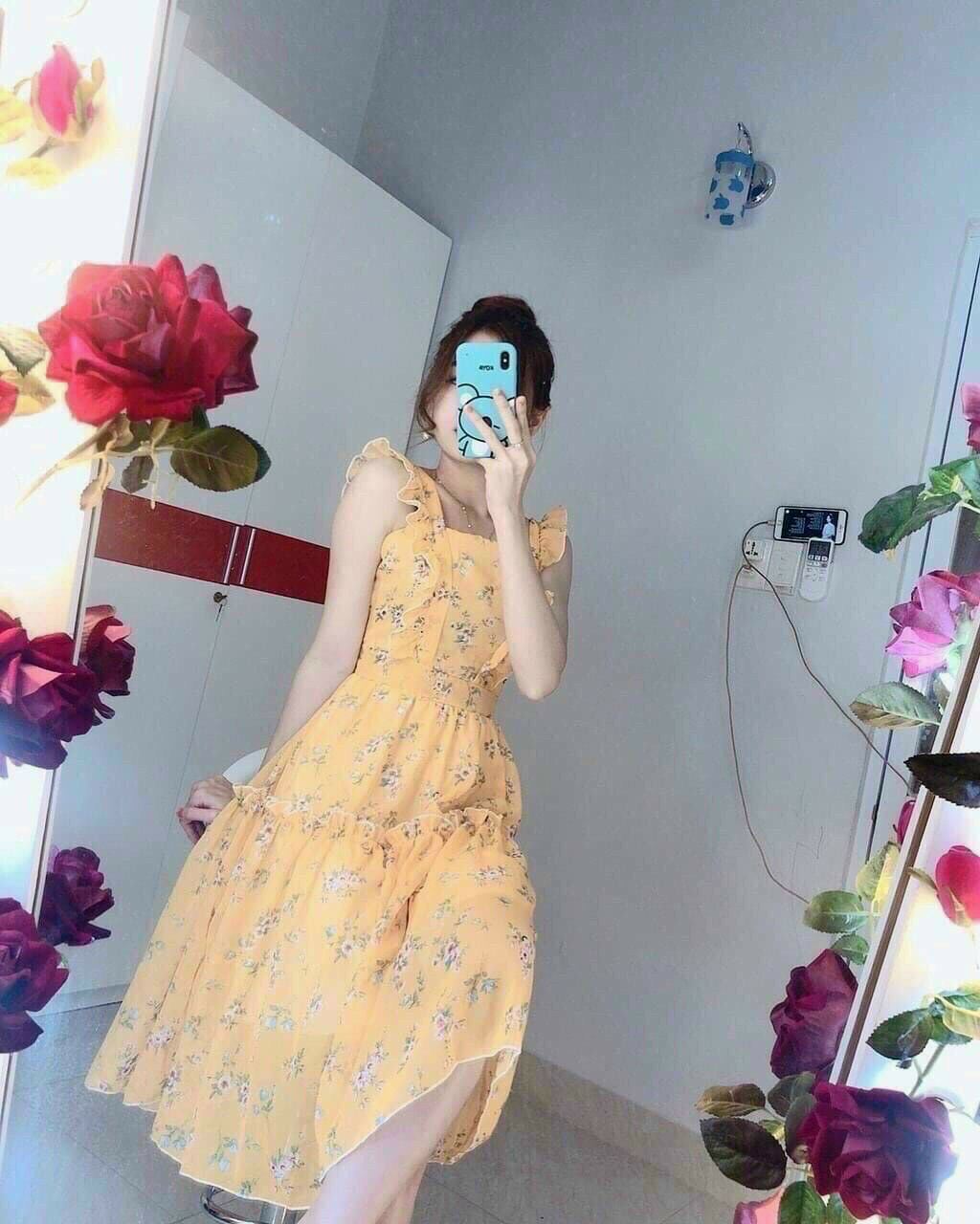 [HCM]Đầm voan lụa mềm mát