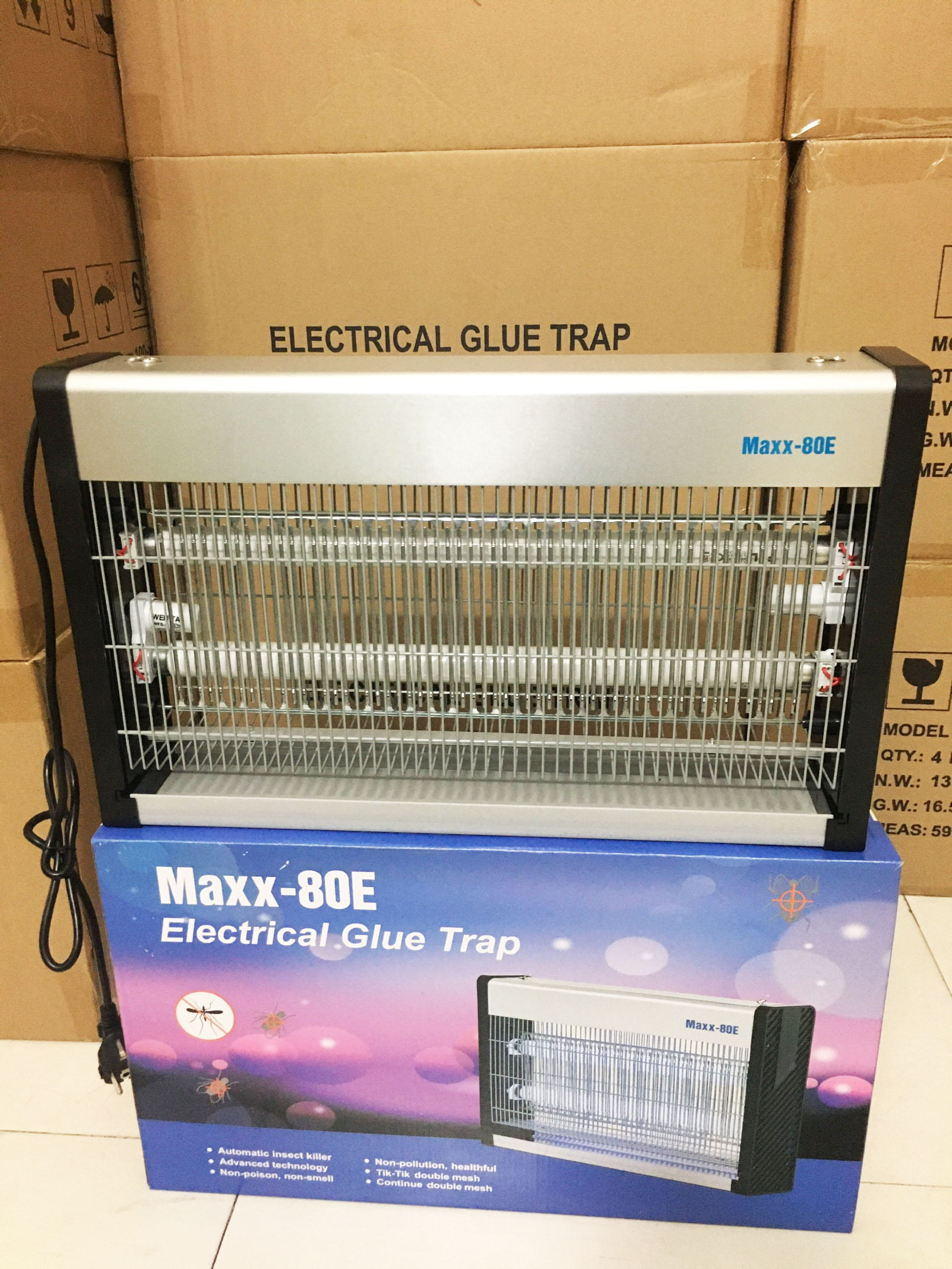 Đèn bắt muỗi, Đèn diệt muỗi Maxx-80E (Xuất xứ Malaysia) Bảo hành 1 năm [Deal Hot]