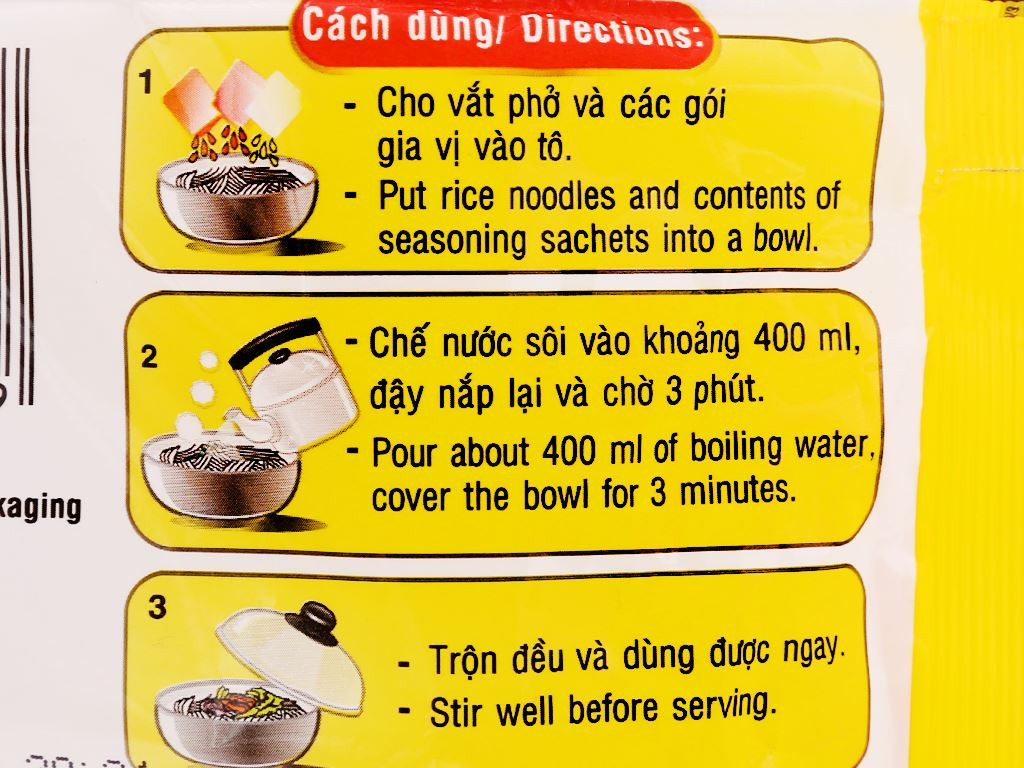 phở Đệ Nhất hương vị gà gói 67g