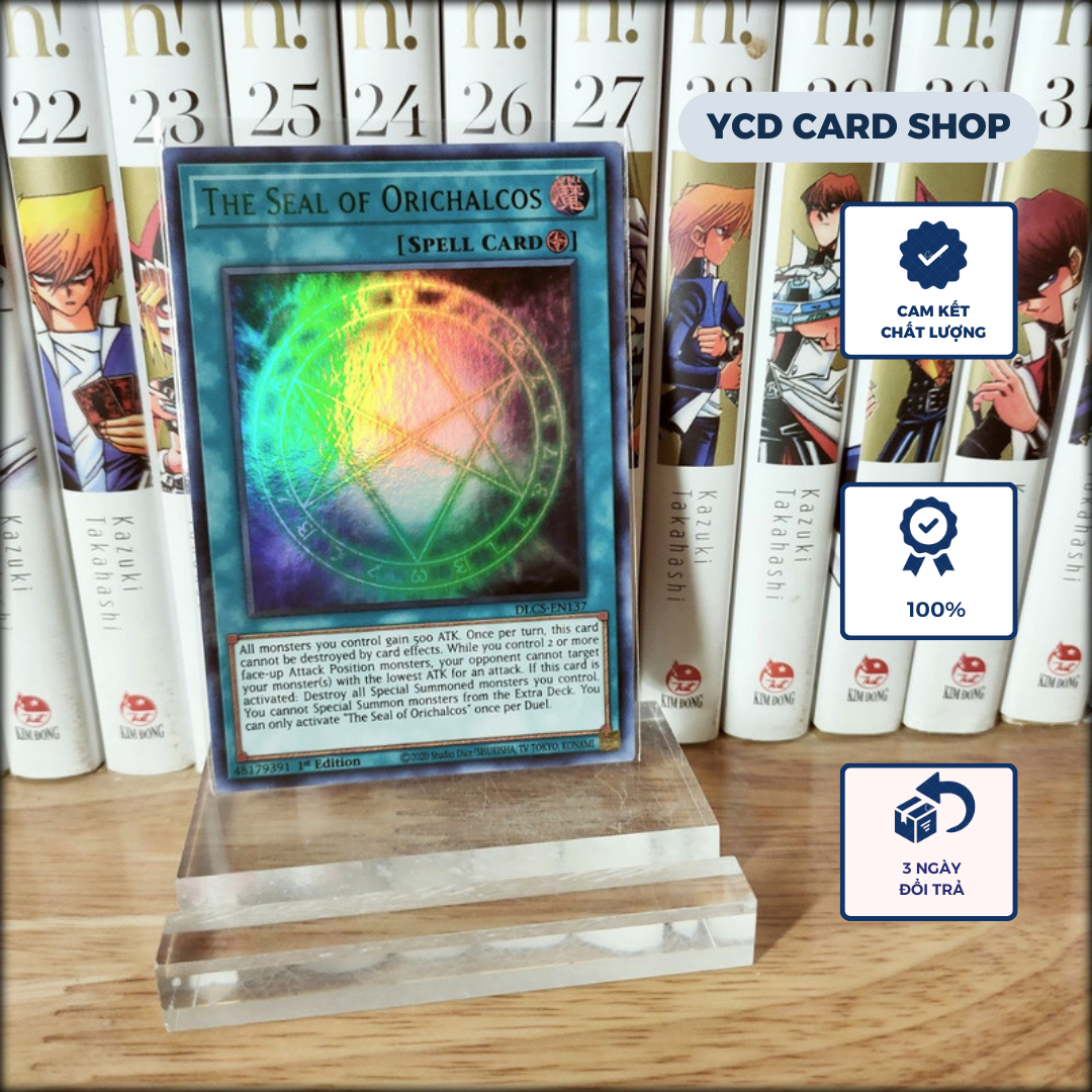 Thẻ bài Yugioh chính hãng The Seal of Orichalcos – Ultra Rare