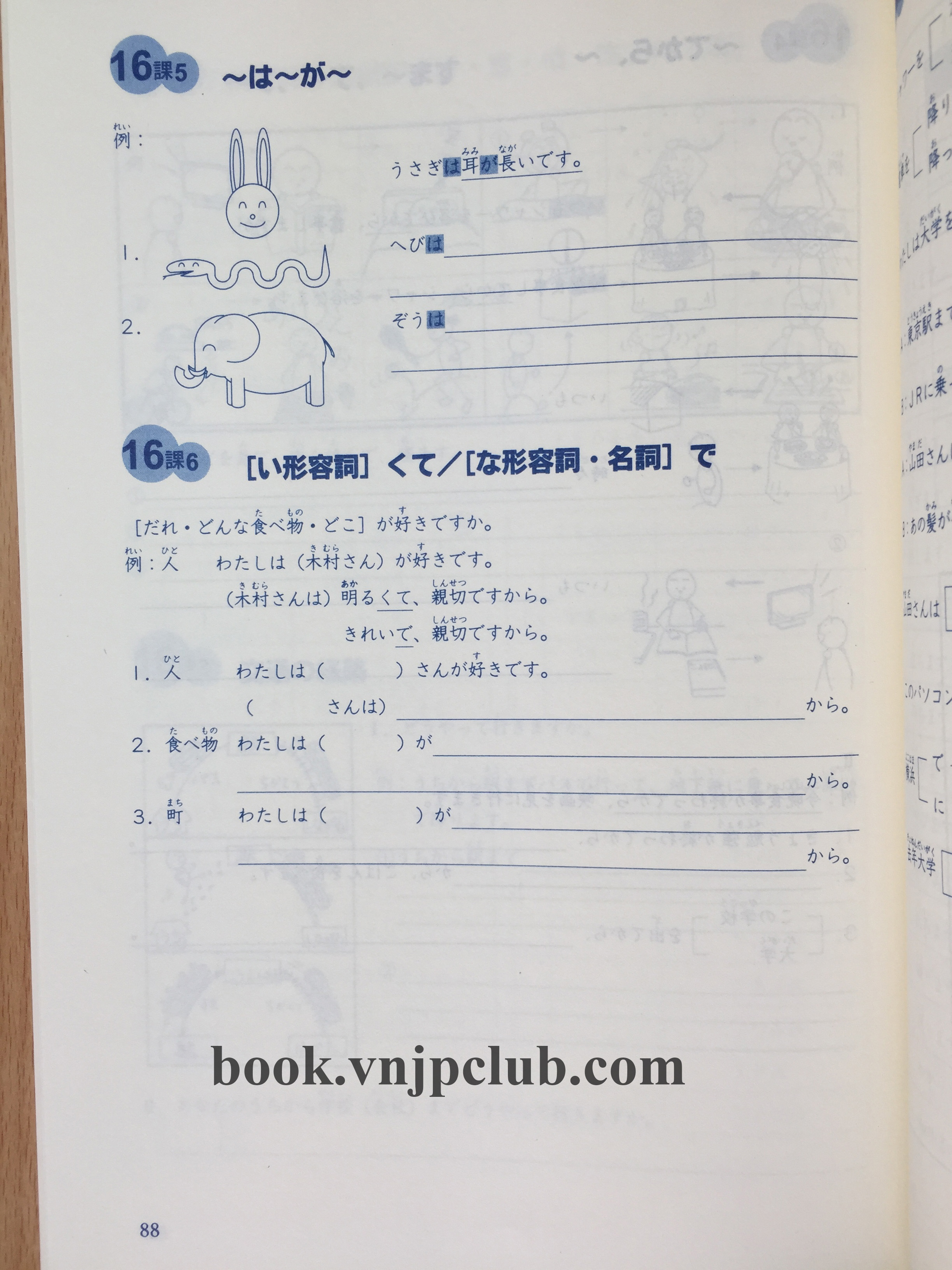 Minna no Nihongo Sơ cấp 1 – Luyện tập mẫu câu