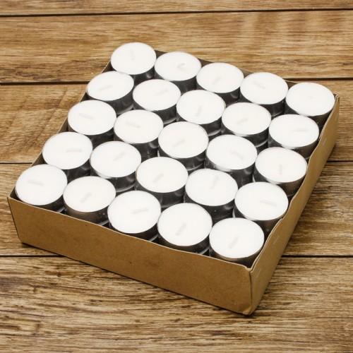 NẾN ĐỐT ĐÈN TINH DẦU TEALIGHT KHÔNG MÙI, KHÔNG KHÓI LOẠI 1  -10 viên cháy đủ 4h