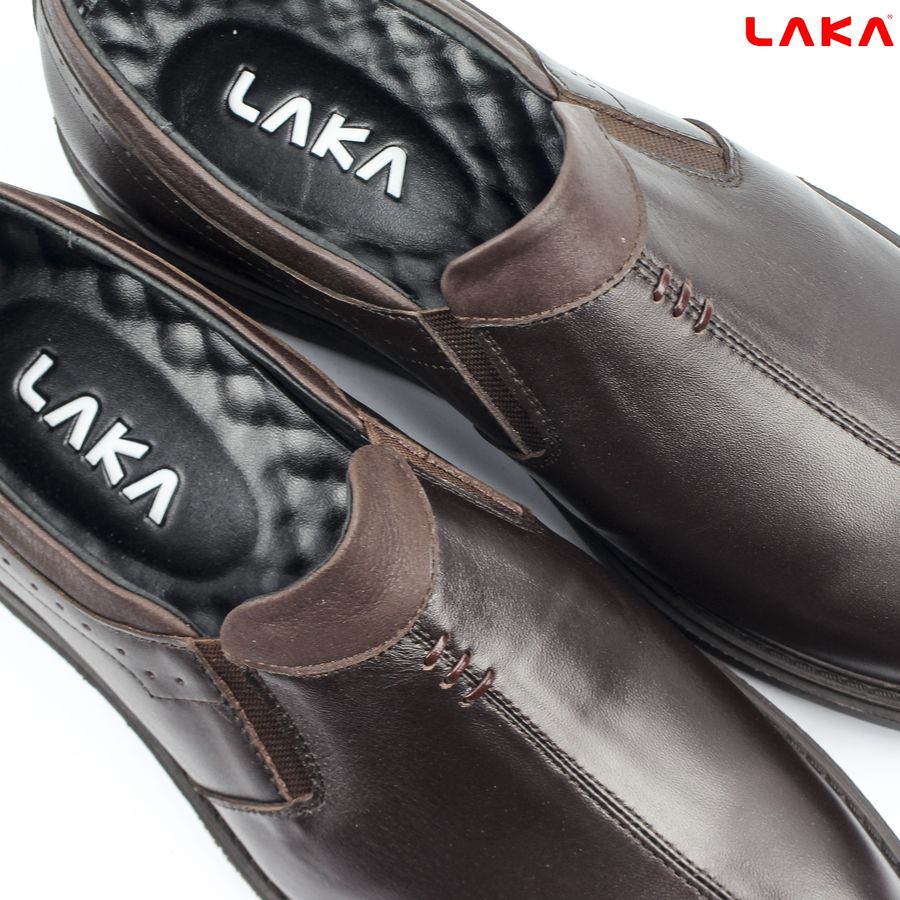 Giày nam da bò thật LAKA 158