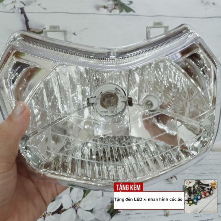 [TẶNG ĐÈN XI NHAN CÚC ÁO LÀM QUÀ] Đầu đèn pha xe SCR full bộ G420