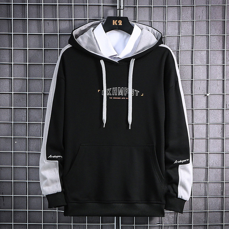 [Freeship MAX] Áo Hoodie Nam Chui Đầu Có Túi Trước Bụng In Chữ EKHMPST Phong Cách Hàn Quốc Cá Tính Sành Điệu Rich Man TOP NAM RM151C