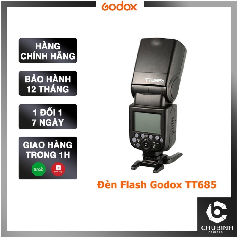 Đèn Flash Godox TT685 (cho Sony/Canon/Fuji/Nikon) | Chính Hãng