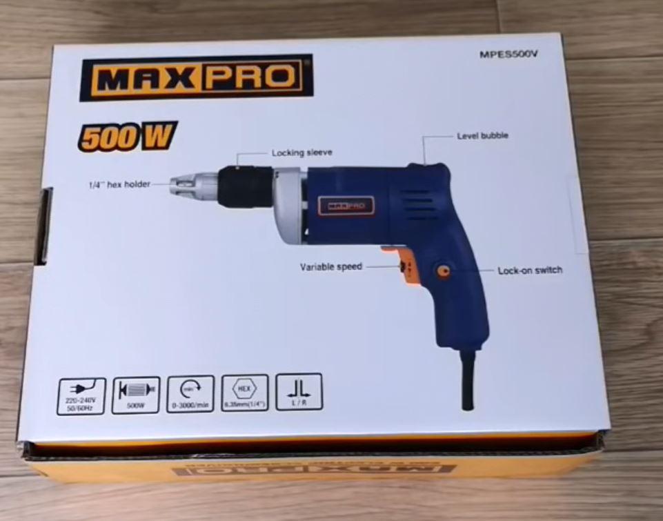 6.35mm Máy bắt vít 500W Maxpro MPES500V