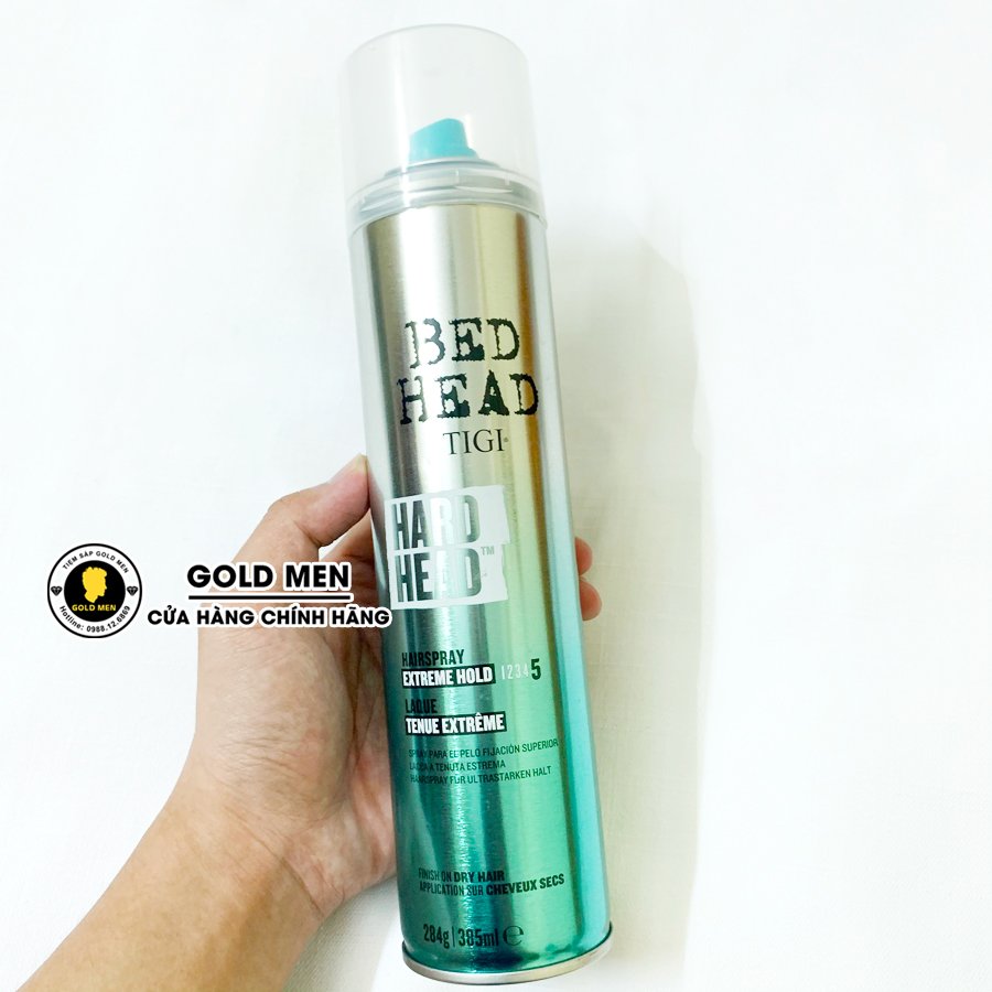 Gôm xịt tóc Tigi Bed Head siêu giữ nếp cứng