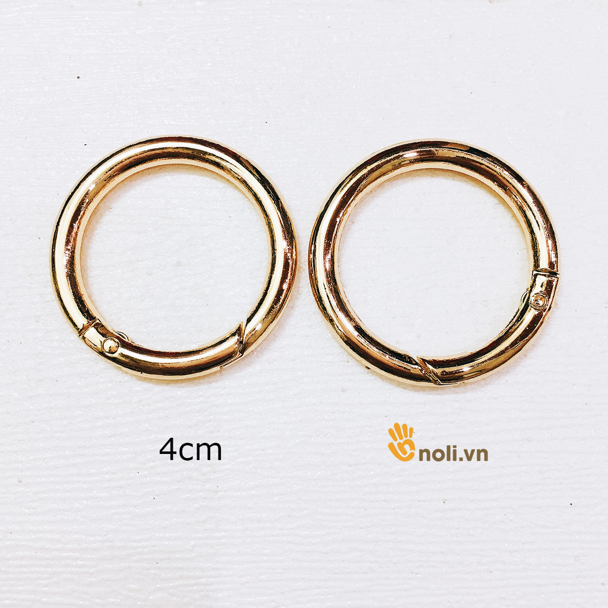 Khoen tròn mở 40mm (1 cái)