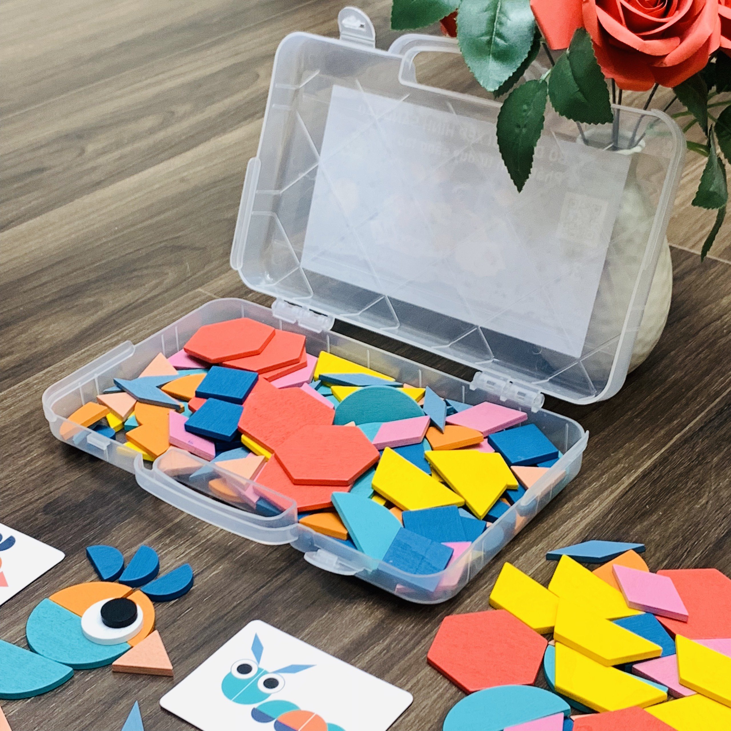 Đồ Chơi Trẻ Em Loại Mới Hộp 180 Miếng Ghép Không Giới Hạn Mô Hình Bằng Gỗ Benrikids Cho Bé Từ 3 Tuổi Sáng Tạo, Đồ Chơi Gỗ Thông Minh An Toàn