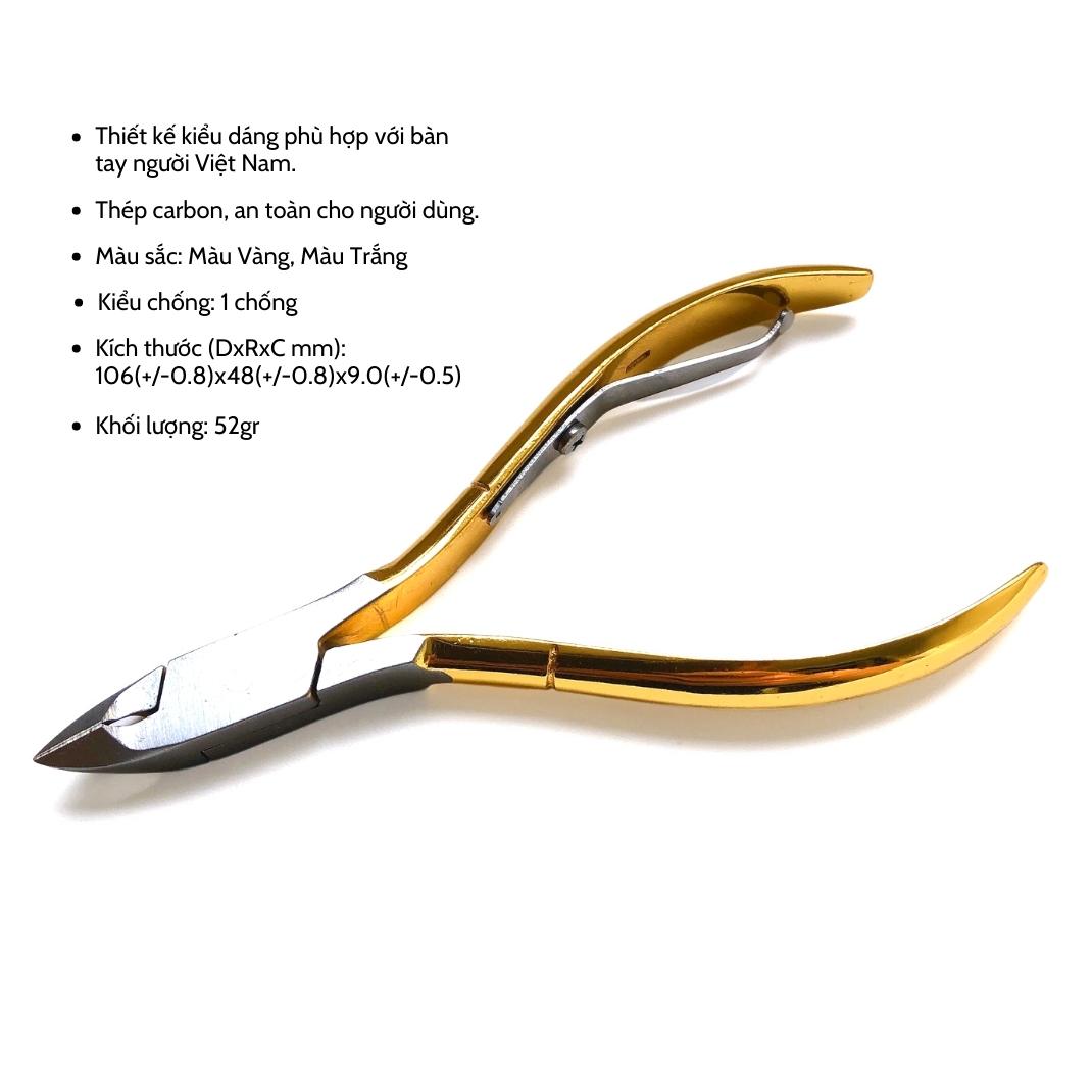 Kềm Cắt Móng Da Thép Không Gỉ Chuyên Dụng D501