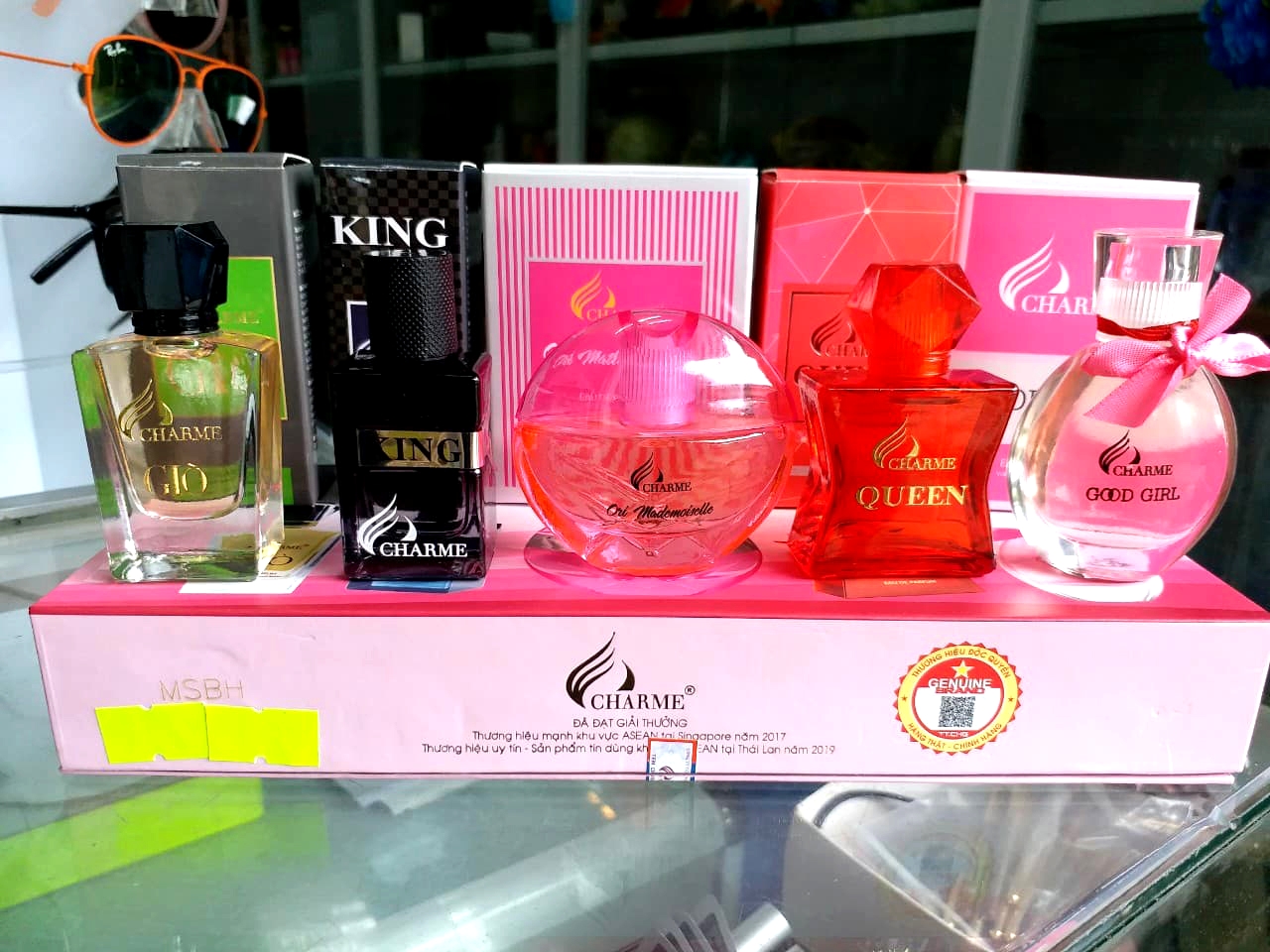 Set 5 Mùi Nước Hoa Mini 10ml