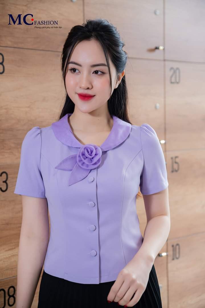 ÁO KIÊU CÔNG SỞ SANG TRỌNG QUÝ PHÁI B0044