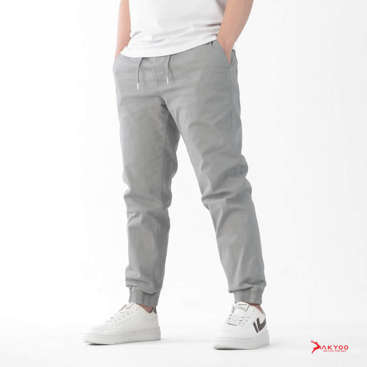 Quần Jogger Kaki Ghi Dành Cho Nam Bigisze,&hellip;