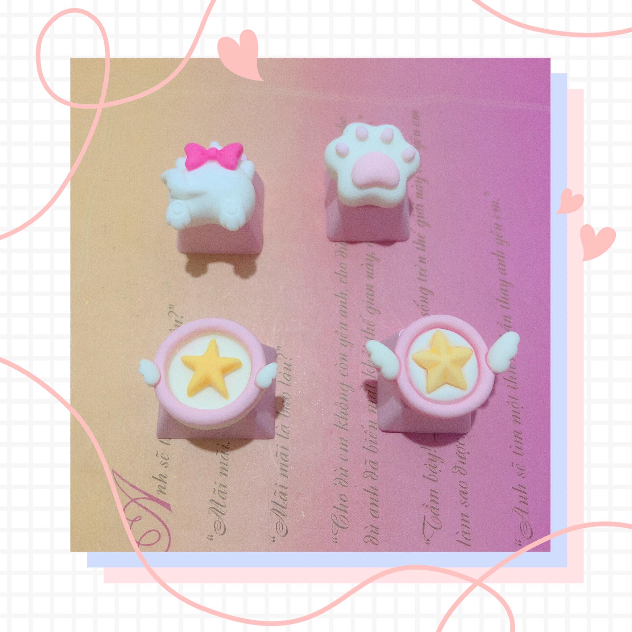 Keycap Chân Mèo siêu cutie