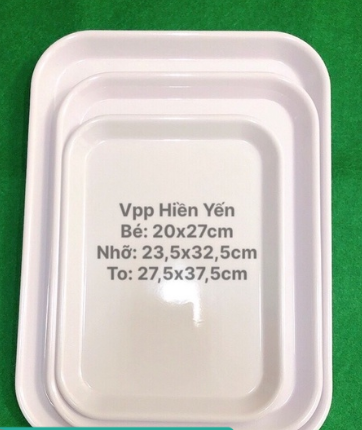 Khay phíp trắng, Khay đựng giáo cụ Montessori