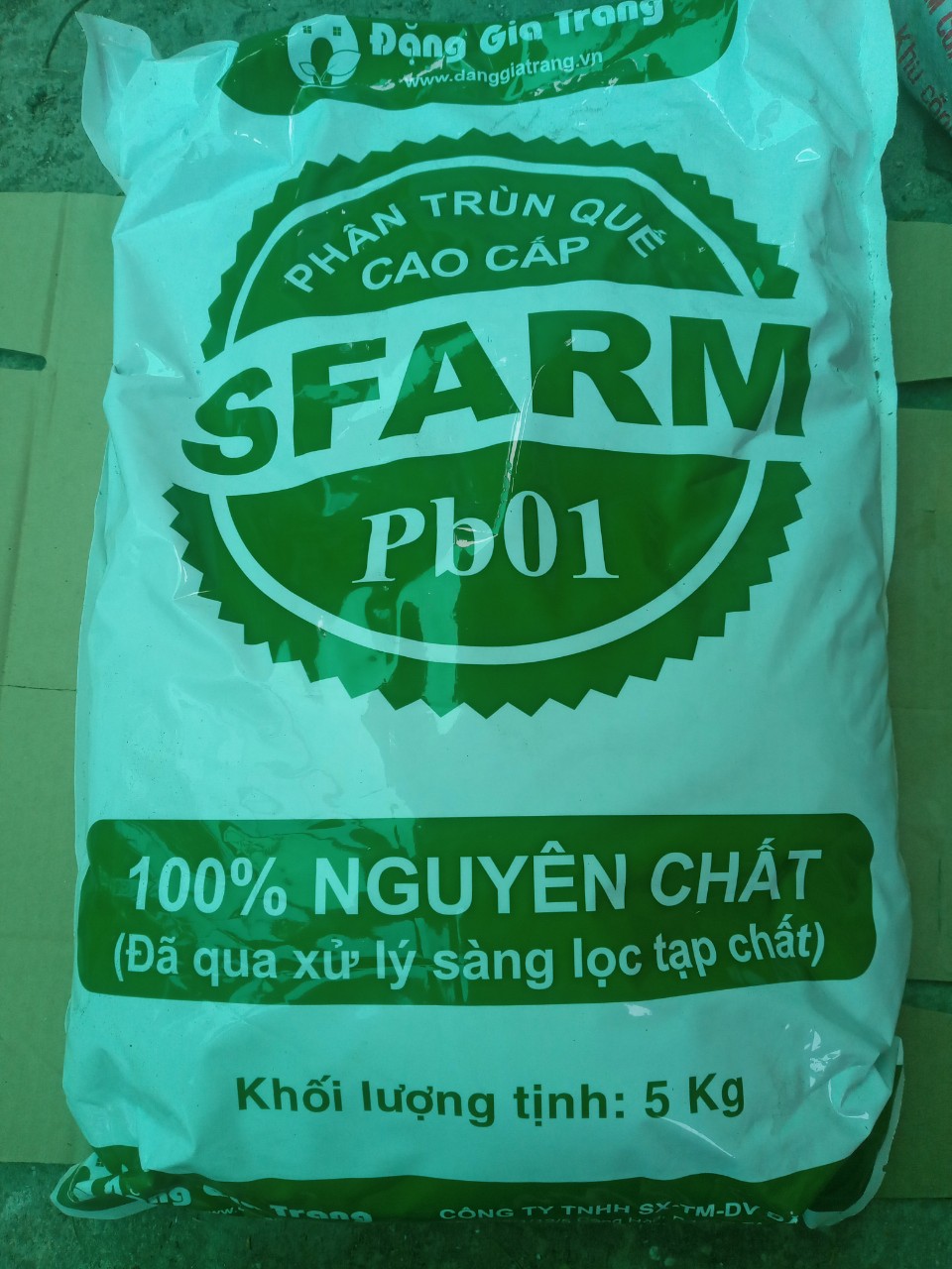 Phân trùn quế - túi 5kg