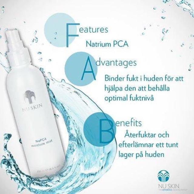 Xịt khoáng napca moisture mist Nuskin
