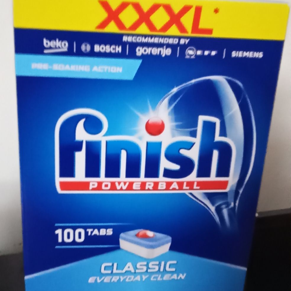viên rửa chén bát finish classic  hộp 100 v  Đức