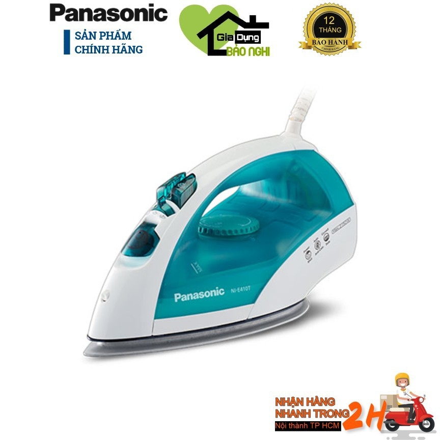 [HCM]Bàn ủi hơi nước Panasonic NI-E410