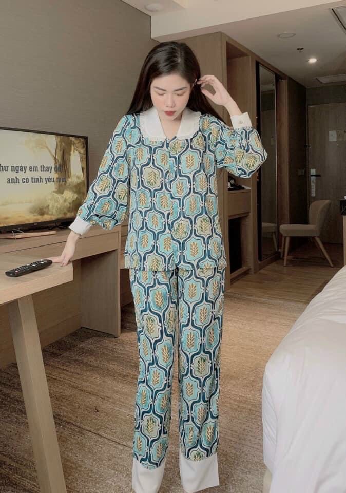 Bộ ngủ Pijama tay dài