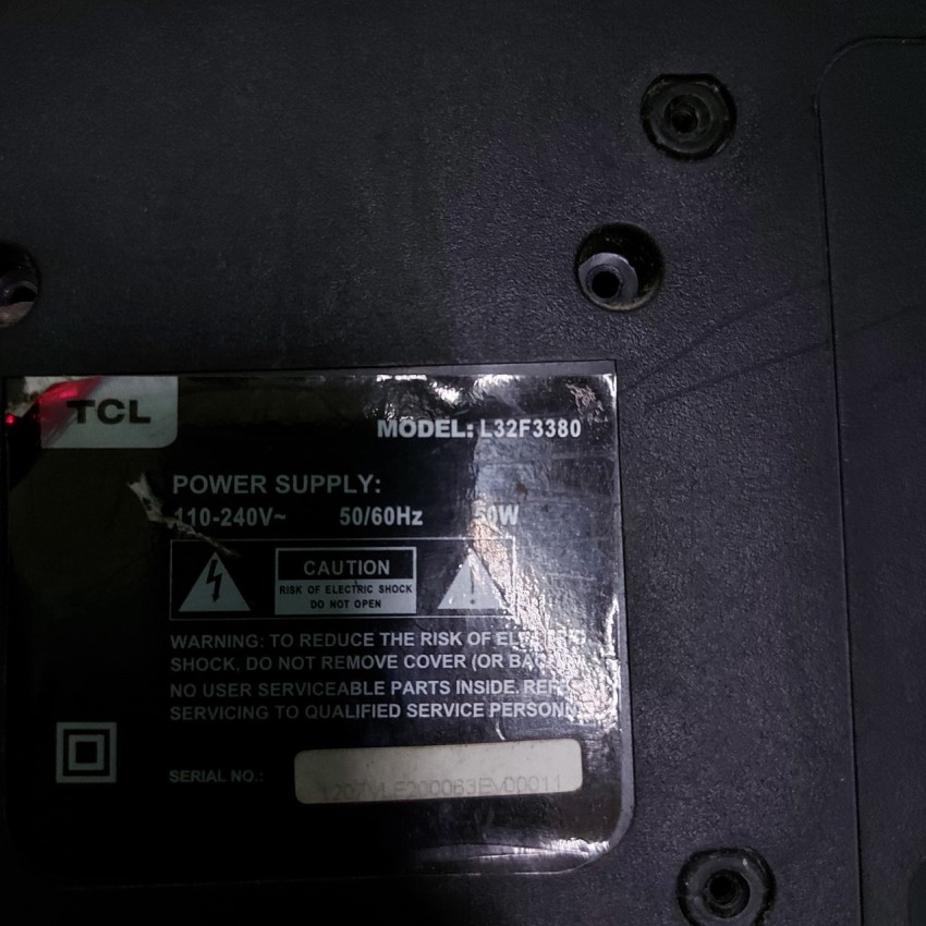 Vỉ mạch tivi TCL 32F3380
