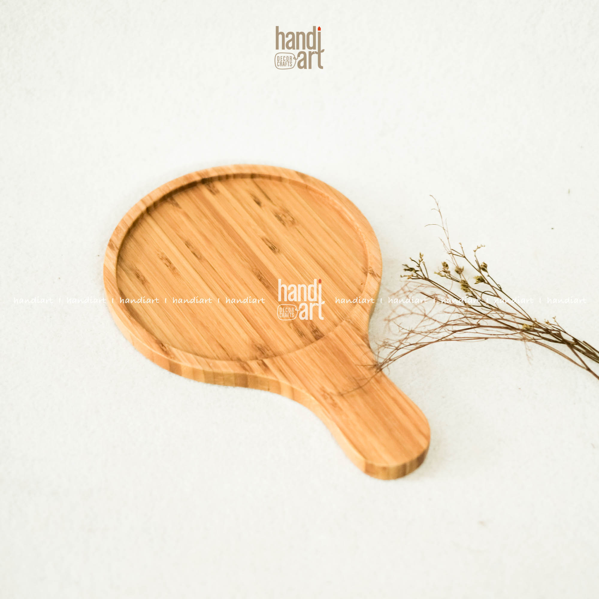 Khay gỗ tre pizza, bamboo wooden tray