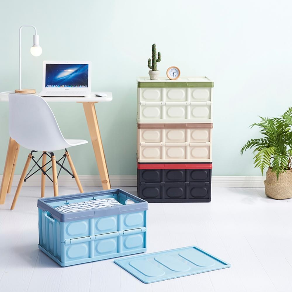 Thùng đựng đồ đa năng gấp gọn (màu ngẫu nhiên) - Sevenmart