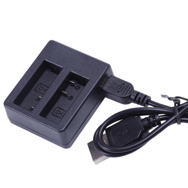 Dock sạc camera hành trình có 2 khe cắm