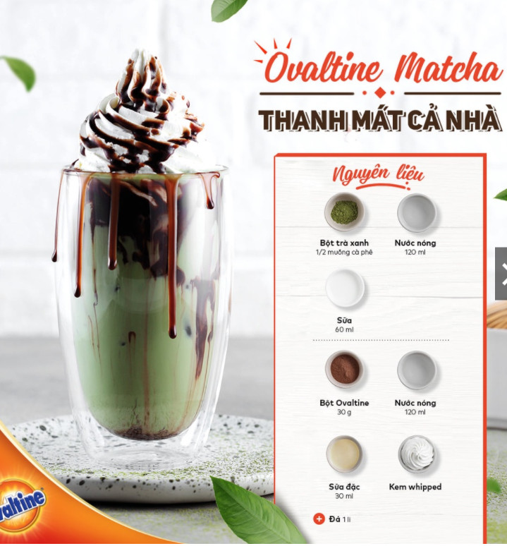 Sữa Bột Cacao Ovaltine 400g