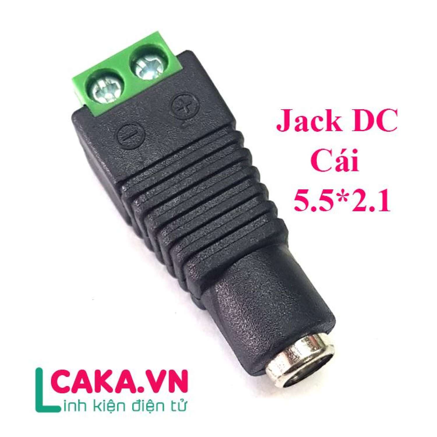 Jack DC nối nguồn cái 5.5*2.1mm