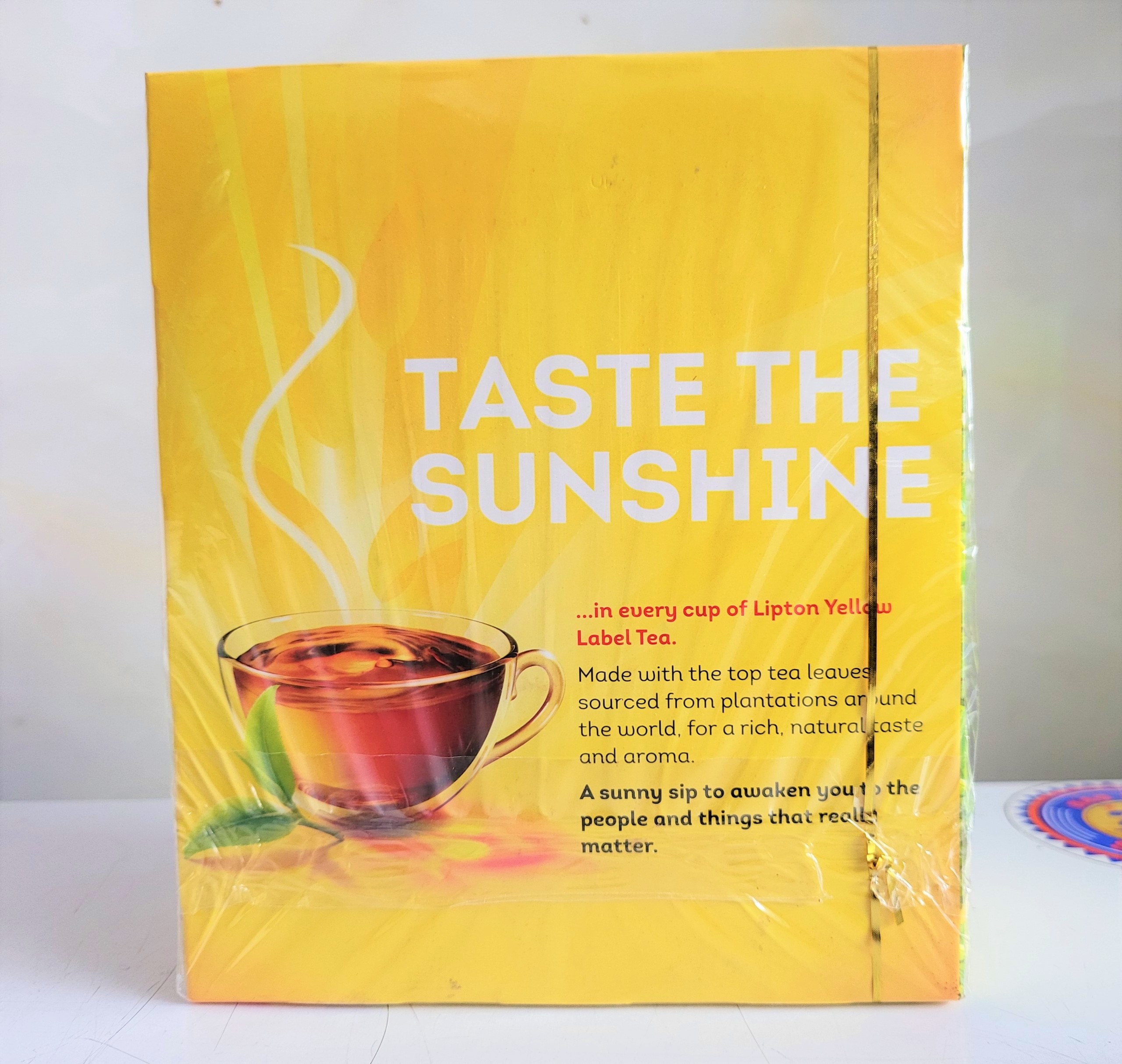 [HỘP LỚN 200gram (100 túi lọc)] TRÀ ĐEN NHÃN VÀNG [Indonesia] LIPTON Yellow Label Tea Bags