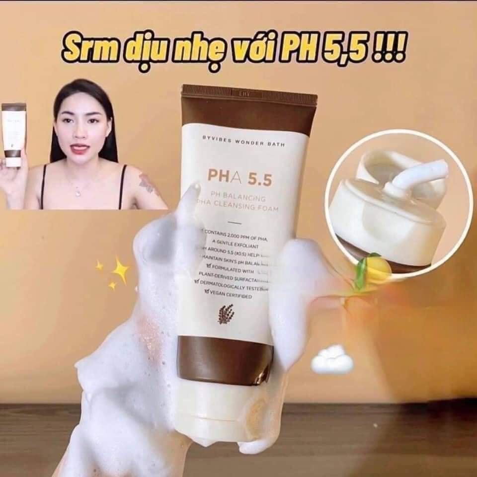Sữa Rửa Mặt PHA 5.5 pH Balancing Cleansing Foam - 130ml