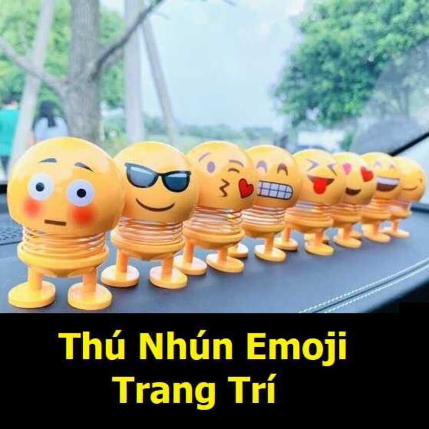 Spring Emoji – decorating house, vehicle – Reduce stress – combo 5 boxes