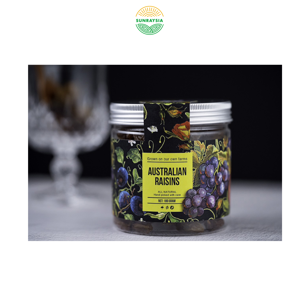 NHO KHÔ RAISINS_200G NHẬP KHẨU ÚC