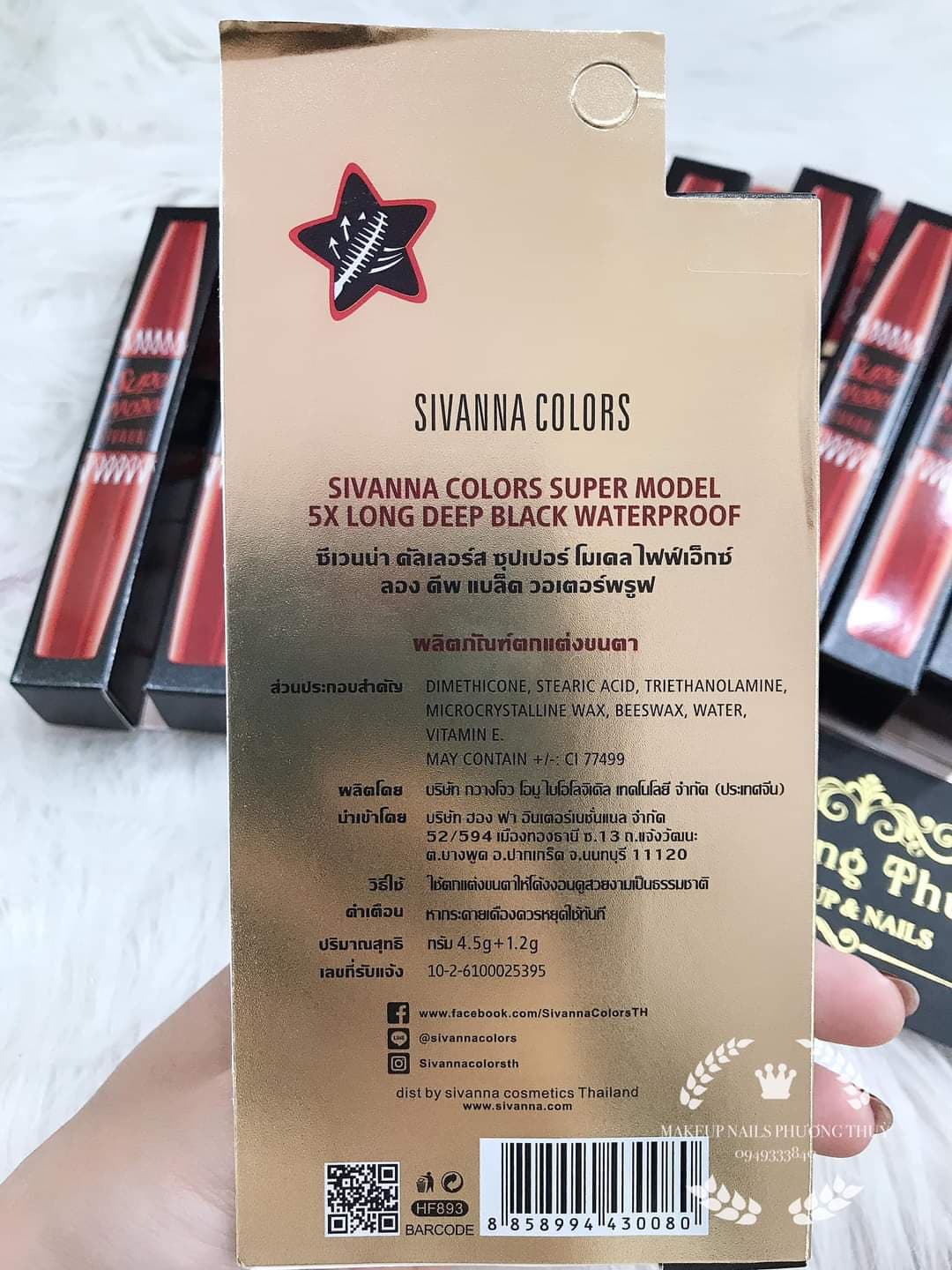 Mascara 5X Thái Lan