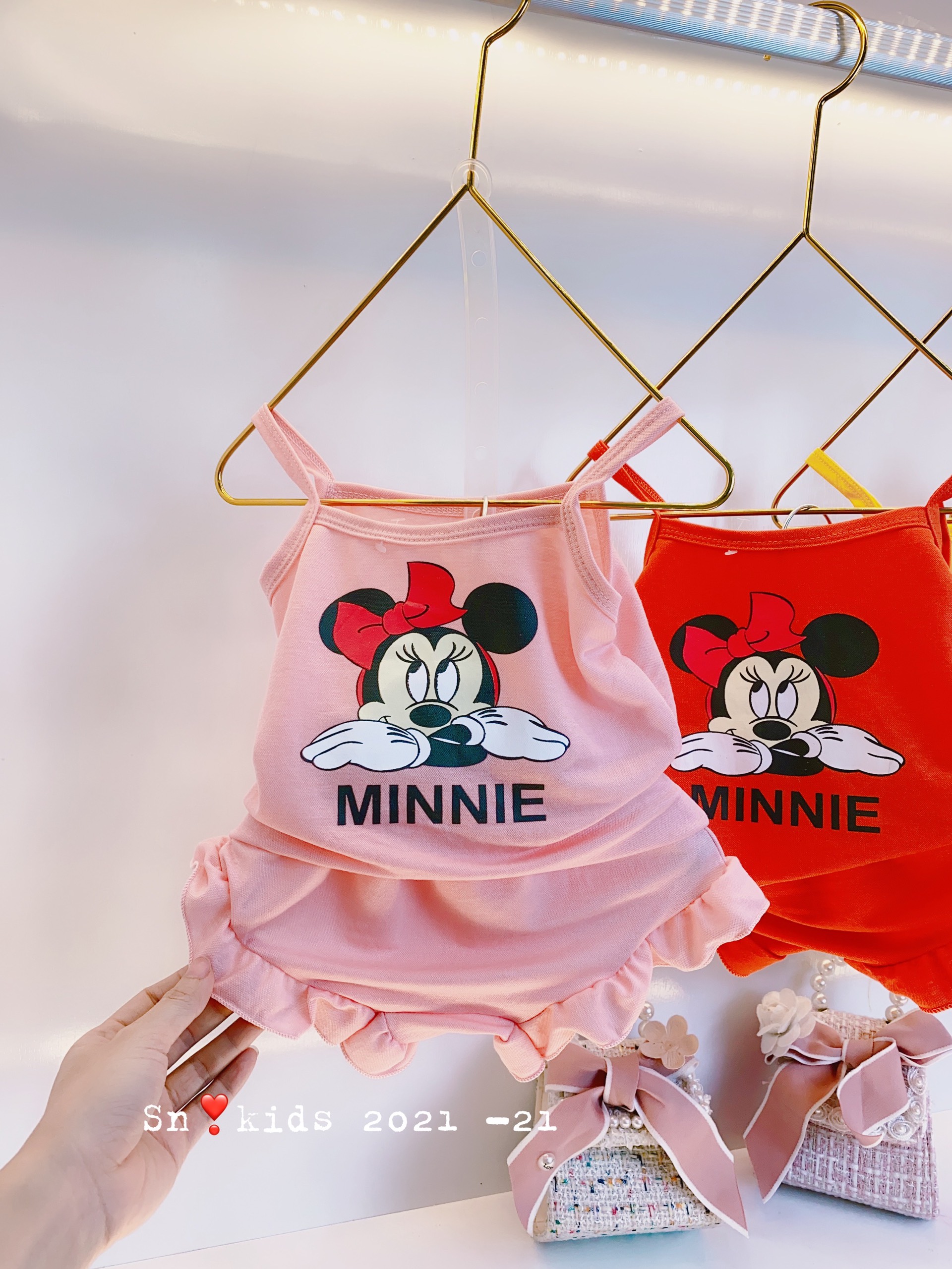 Bộ đũi 2 dây Mickey