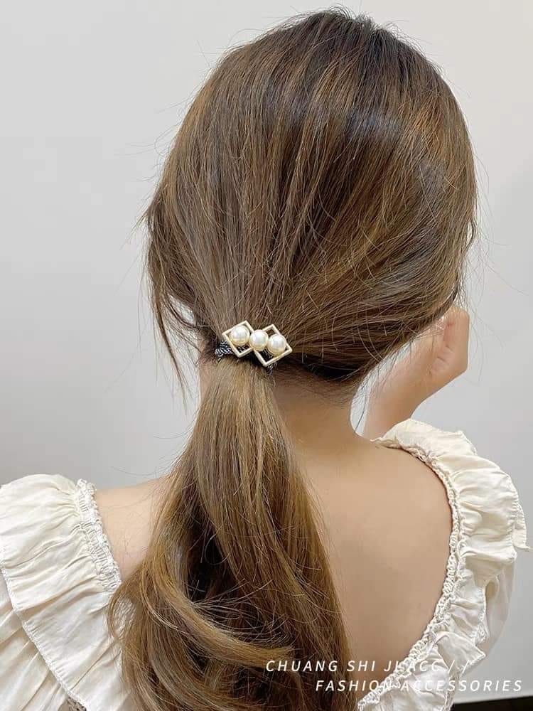 Set 50 Thun Cột Tóc Nhiều Mẫu