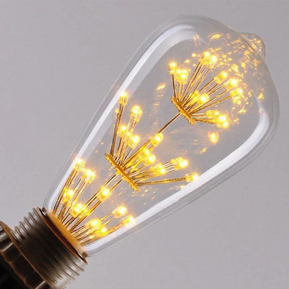 Bóng Đèn Edison Vintage Led Thông 4W ST64 E27