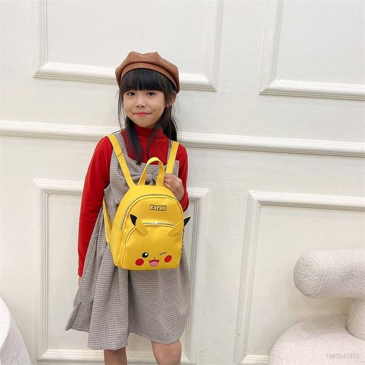 Ba Lô Pikachu Dễ Thương Cho Bé Gái