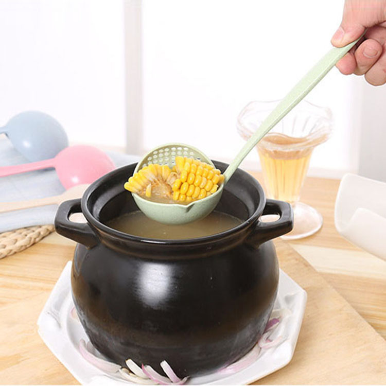[HÀNG CÓ SẴN] Muỗng Múc Canh, Lẩu Lúa Mạch 2 Trong 1 Đa Năng